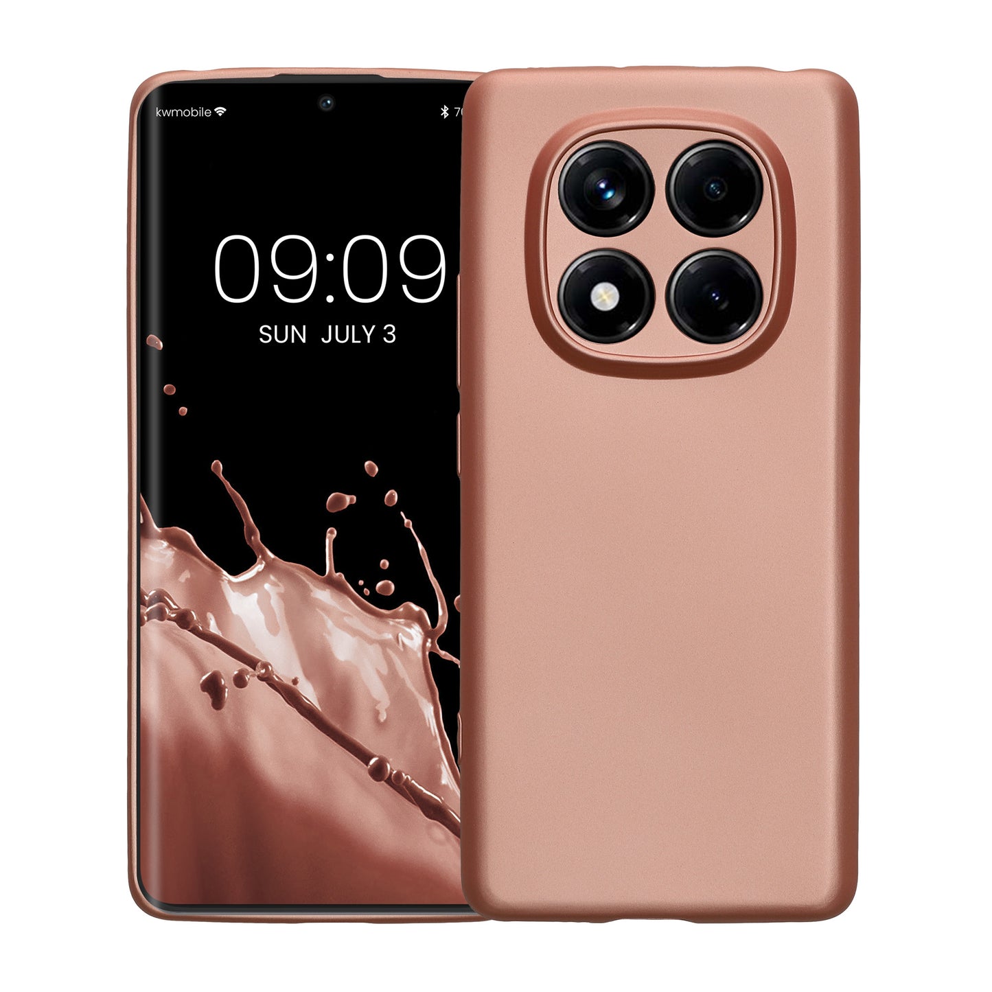 kwmobile Phone Case for Xiaomi Redmi Note 14 Pro 4G - Soft Silicone Case - Protective Cover