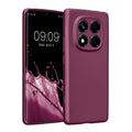kwmobile Handyhülle kompatibel mit Xiaomi Redmi Note 14 Pro 4G Hülle - weiche Silikon Case metallisch schimmernd in Metallic Lavendel Metallic Lavendel  