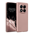kwmobile Handyhülle kompatibel mit Xiaomi Redmi Note 14 Pro 4G Hülle - weiche Silikon Case metallisch schimmernd in Metallic Arctic Berry Metallic Arctic Berry  