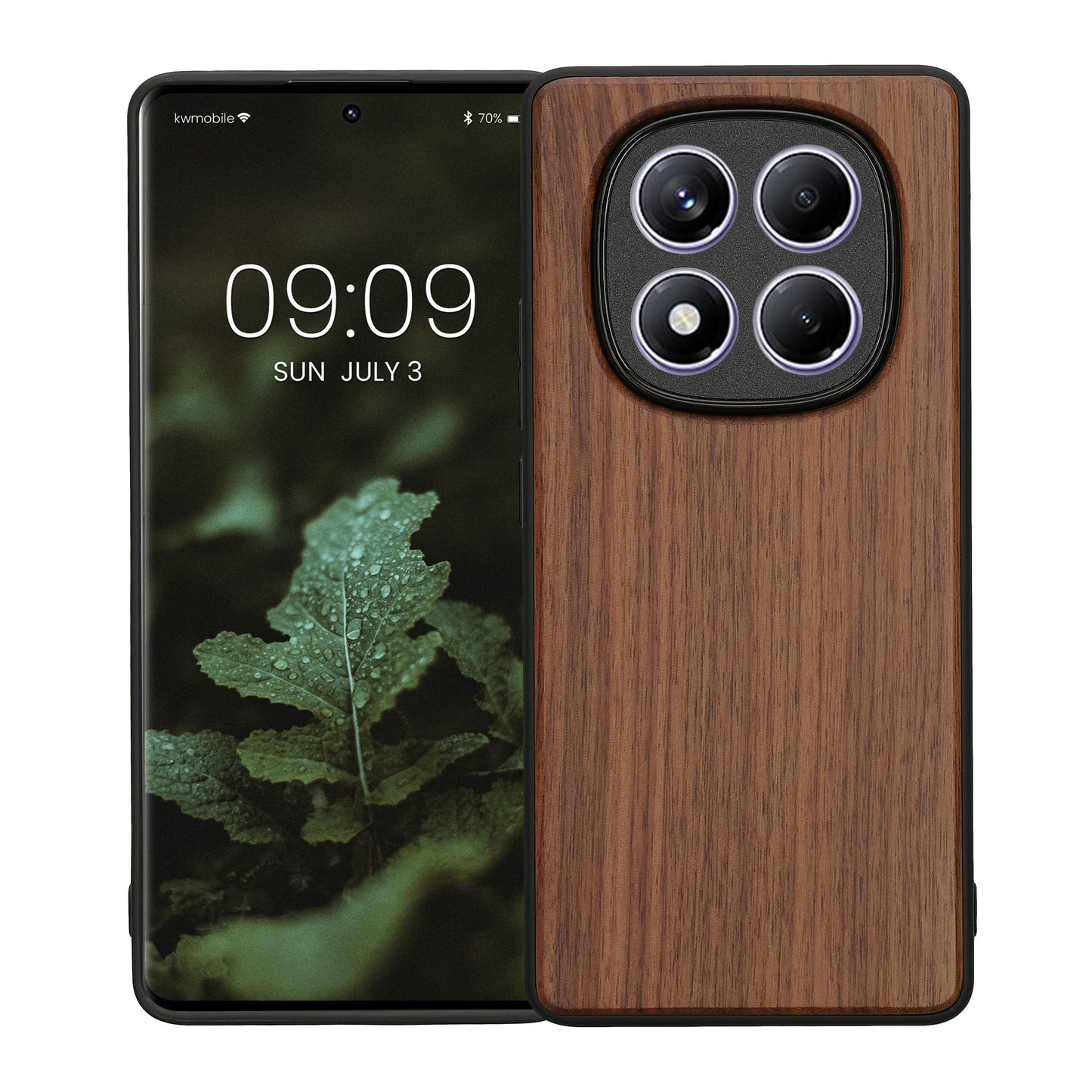 kwmobile Case Compatible with Xiaomi Redmi Note 14 Pro 4G - Shockproof Phone Cover - TPU Phone Case