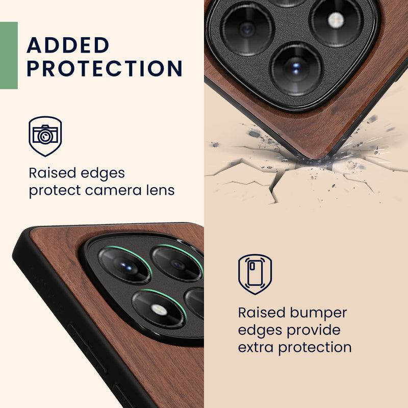 kwmobile Case Compatible with Xiaomi Redmi Note 14 Pro 4G Phone Cover TPU Phone Case Compass Vintage
