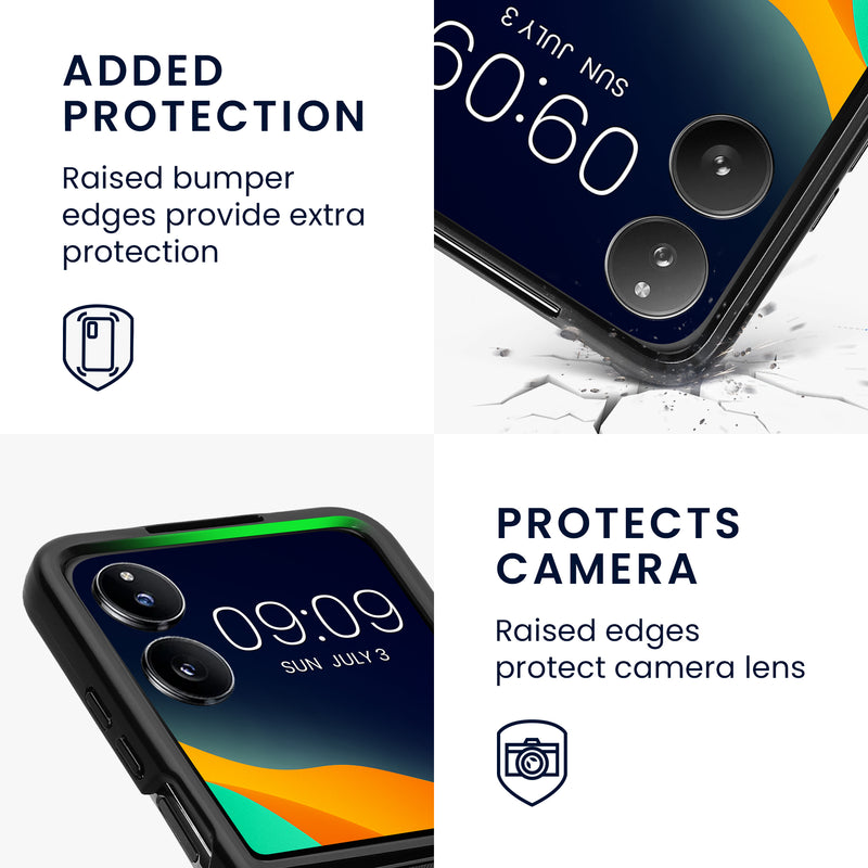kwmobile Flip Hard Case compatible with Xiaomi MIX Flip - Case for Foldable Phone - Phone Cover