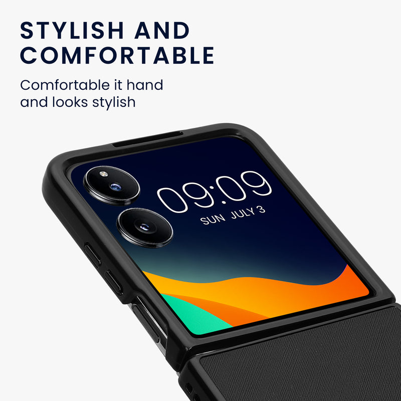 kwmobile Flip Hard Case compatible with Xiaomi MIX Flip - Case for Foldable Phone - Phone Cover
