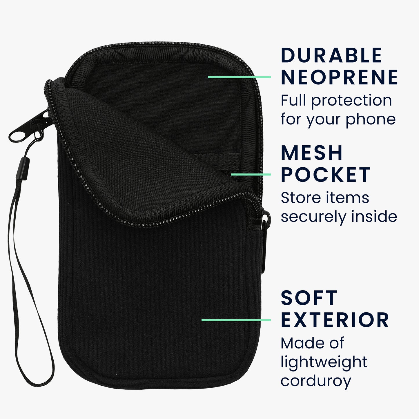 kwmobile Phone Pouch Case Inner Dimensions Phone Case
