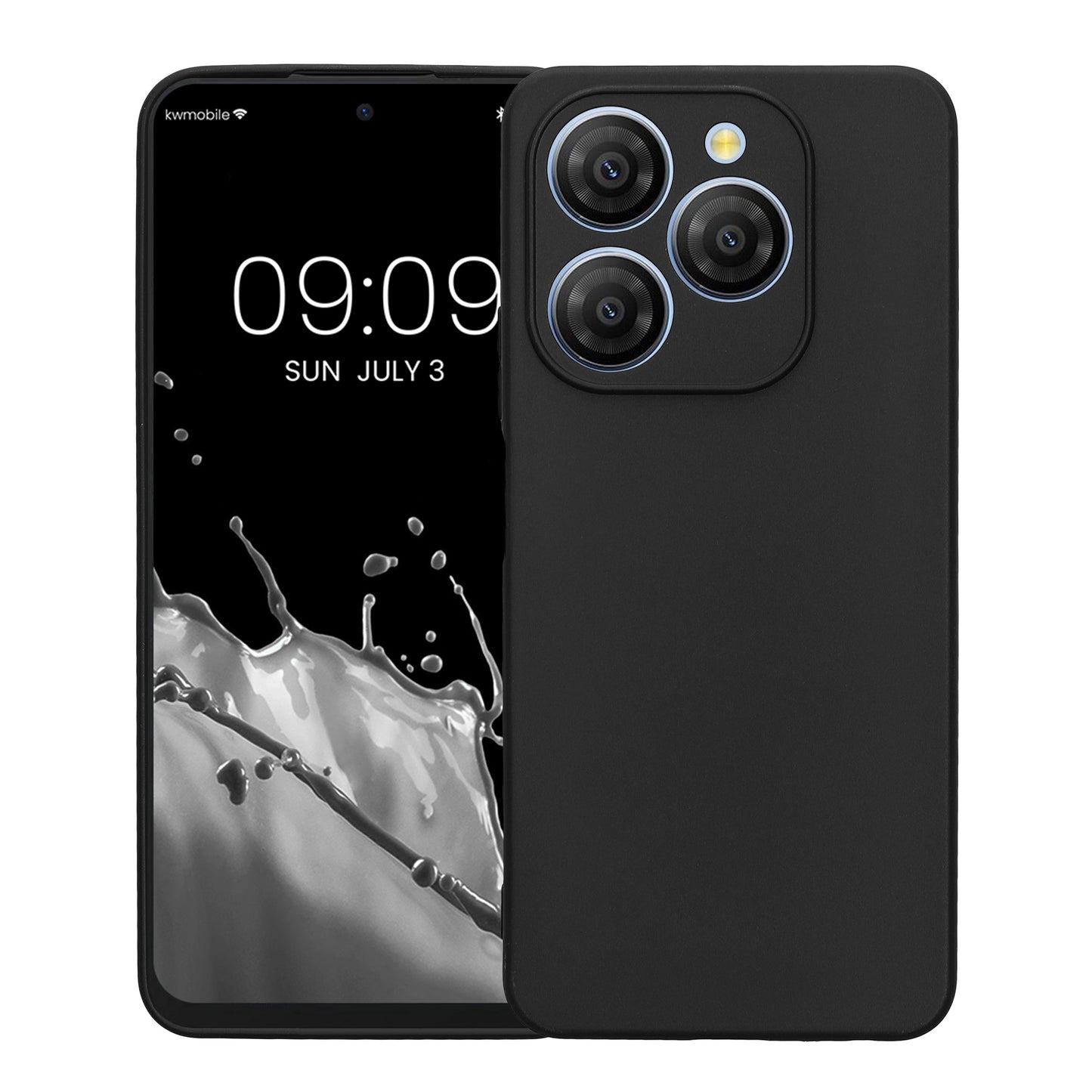 kwmobile Case for Blackview Shark 9 - Soft Silicone Phone Cover - Protective Case