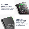 kwmobile Case Compatible with Xiaomi Redmi Note 14 Pro 4G Phone Case with Glass Screen Protector
