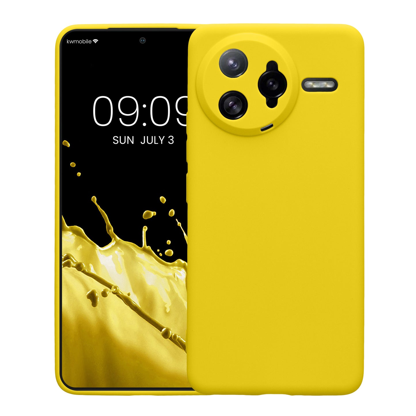 kwmobile Phone Case for Xiaomi Poco F7 Ultra - Soft Silicone Phone Cover - Protective Case