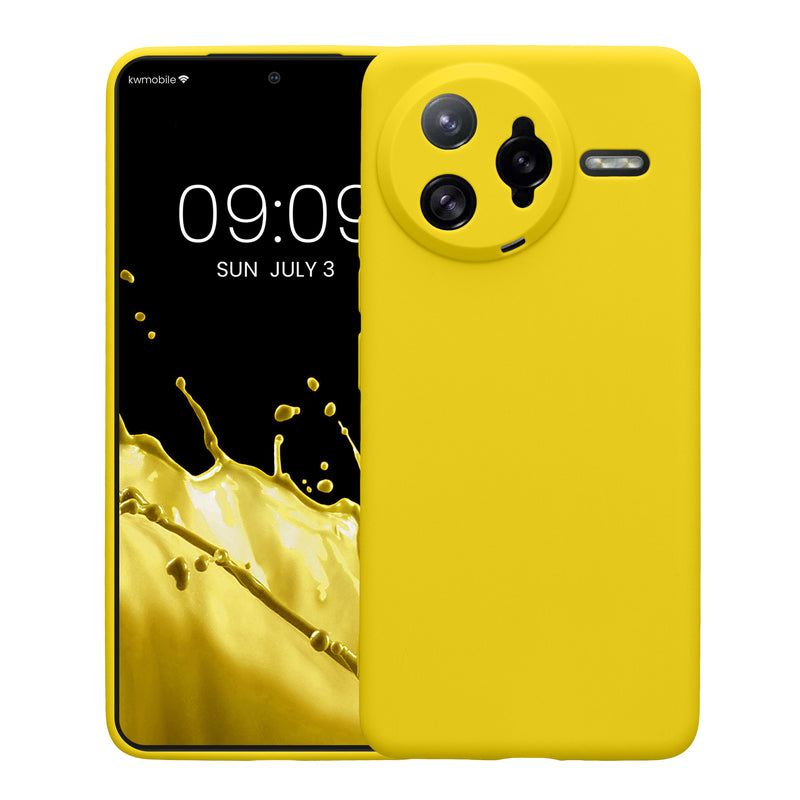 kwmobile Phone Case for Xiaomi Poco F7 Ultra - Soft Silicone Phone Cover - Protective Case