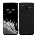 kwmobile Handyhülle kompatibel mit Xiaomi Poco F7 Ultra Hülle - Handy Case aus weichem Silikon in Schwarz matt Schwarz matt  