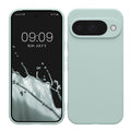 kwmobile Handyhülle kompatibel mit Google Pixel 10 Hülle - Handy Case aus weichem Silikon in Cool Mint Cool Mint  