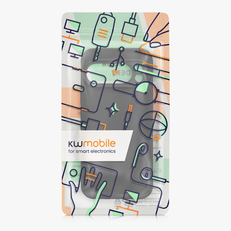 kwmobile Case for Google Pixel 10 Pro - Soft Cell Phone Silicone Case Protective Cover