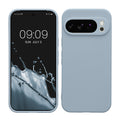 kwmobile Handyhülle kompatibel mit Google Pixel 10 Pro Hülle - Handy Case aus weichem Silikon in Hellblau matt Hellblau matt  
