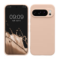 kwmobile Handyhülle kompatibel mit Google Pixel 10 Pro Hülle - Handy Case aus weichem Silikon in Coconut Swirl Coconut Swirl  