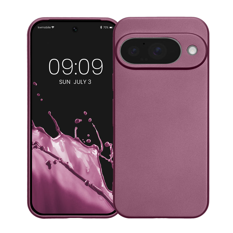 kwmobile Phone Case for Google Pixel 10 Case - Soft Silicone Case Protective Cover