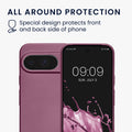kwmobile Phone Case for Google Pixel 10 Case - Soft Silicone Case Protective Cover