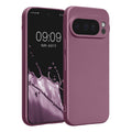 kwmobile Handyhülle kompatibel mit Google Pixel 10 Pro Hülle - weiche Silikon Case metallisch schimmernd in Metallic Lavendel Metallic Lavendel  