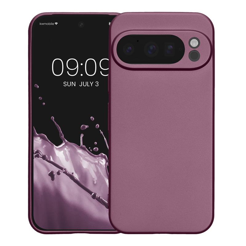 kwmobile Phone Case for Google Pixel 10 Pro Case - Soft Silicone Protective Cover