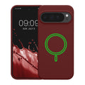 kwmobile Case compatible with Google Pixel 10 Pro XL - Magnetic Silicone Case compatible with MagSafe - Rubberized Cover