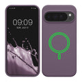 kwmobile Hülle kompatibel mit Google Pixel 10 Pro XL Hülle - magnetisches Silikon Case kompatibel mit MagSafe - Cover gummiert Helle Iris Helle Iris  