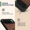 kwmobile Case Compatible with Google Pixel 10 Pro XL Case - Phone Cover - TPU Phone Case Compass Vintage