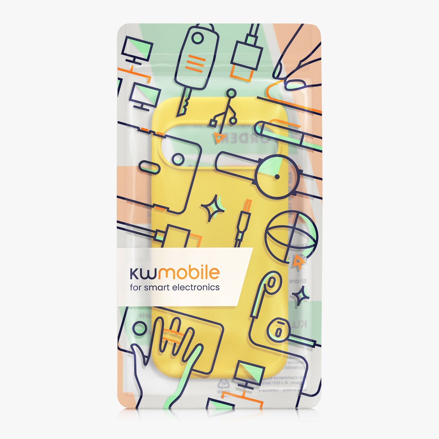 kwmobile Cell Phone Case for Google Pixel 10 / Pixel 10 Pro - Silicone Case - Wireless Charging - Protective Cover