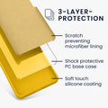 kwmobile Cell Phone Case for Google Pixel 10 / Pixel 10 Pro - Silicone Case - Wireless Charging - Protective Cover