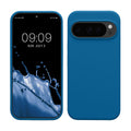 kwmobile Hülle kompatibel mit Google Pixel 10 / Pixel 10 Pro Hülle - Silikon Handy Case - Handyhülle weiche Oberfläche - kabelloses Laden - Blue Reef Blue Reef  