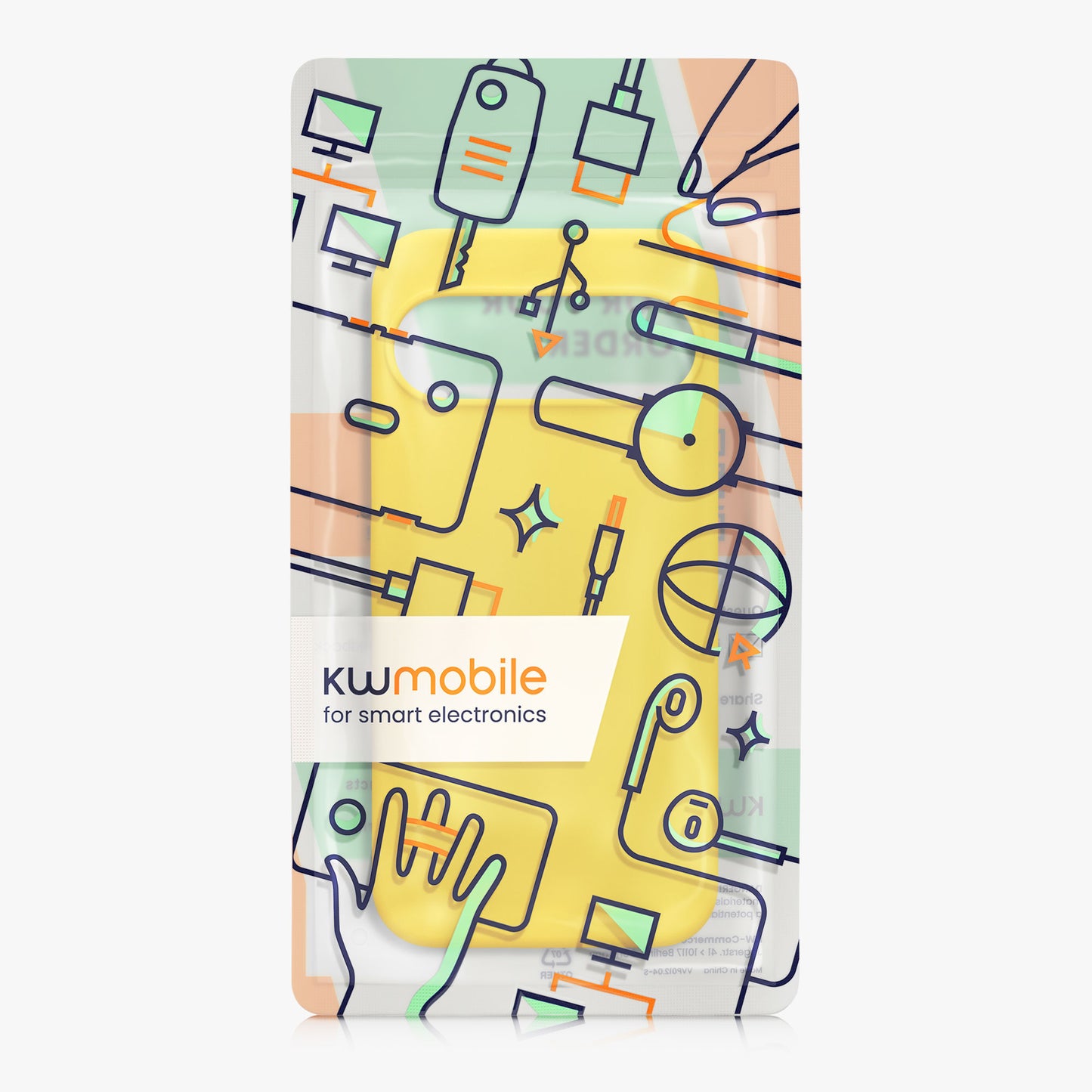 kwmobile Cell Phone Case for Google Pixel 10 Pro XL Case - Silicone - Wireless Charging - Protective Cover