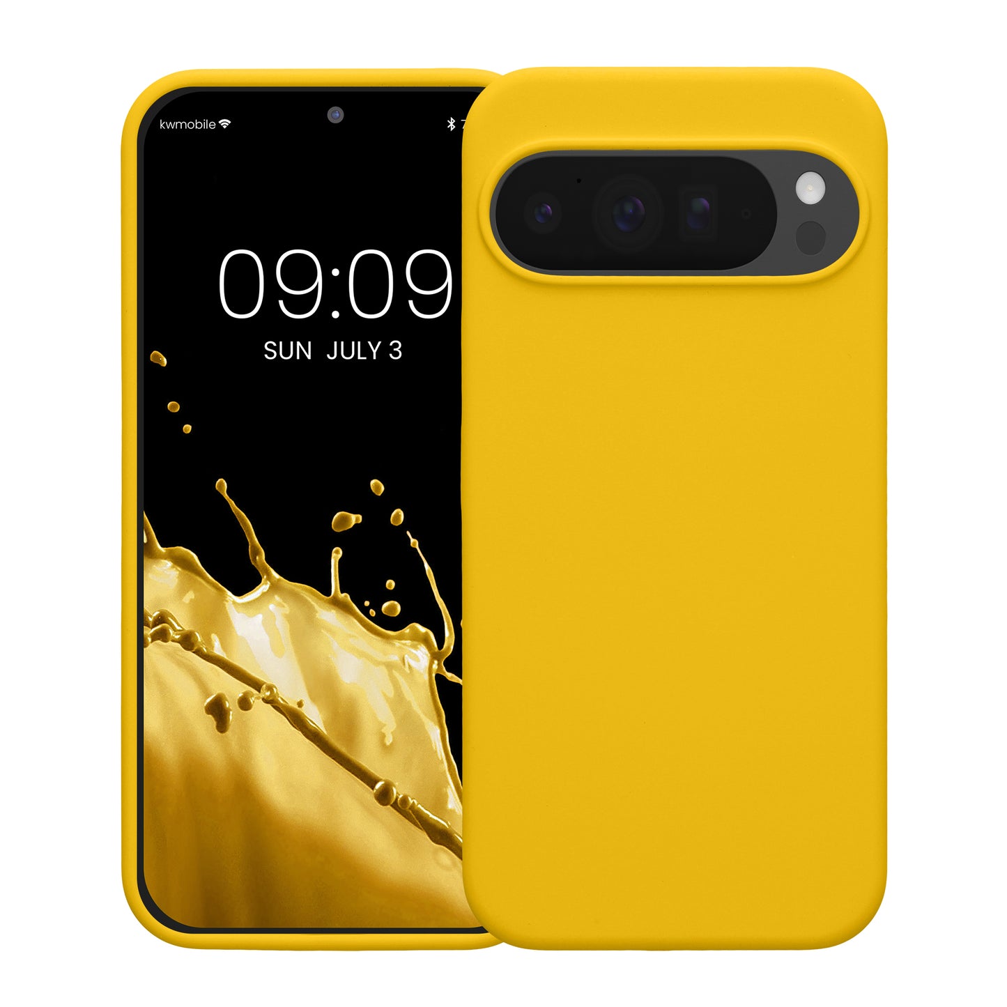 kwmobile Cell Phone Case for Google Pixel 10 Pro XL Case - Silicone - Wireless Charging - Protective Cover