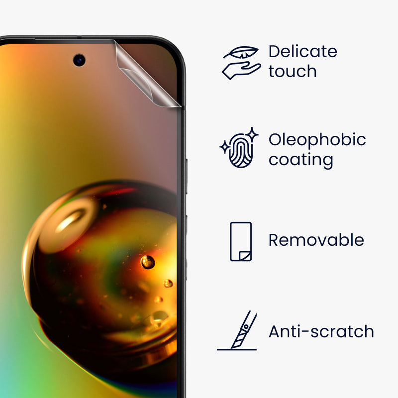kwmobile Screen Protector compatible with Google Pixel 9a Film Set