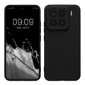kwmobile Handyhülle kompatibel mit Xiaomi 15 Hülle - Handy Case aus weichem Silikon in Schwarz matt Schwarz matt  