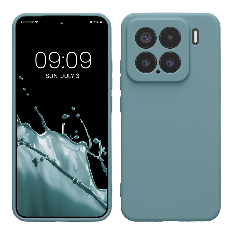 kwmobile Handyhülle kompatibel mit Xiaomi 15 Hülle - Handy Case aus weichem Silikon in Antique Stone Antique Stone  