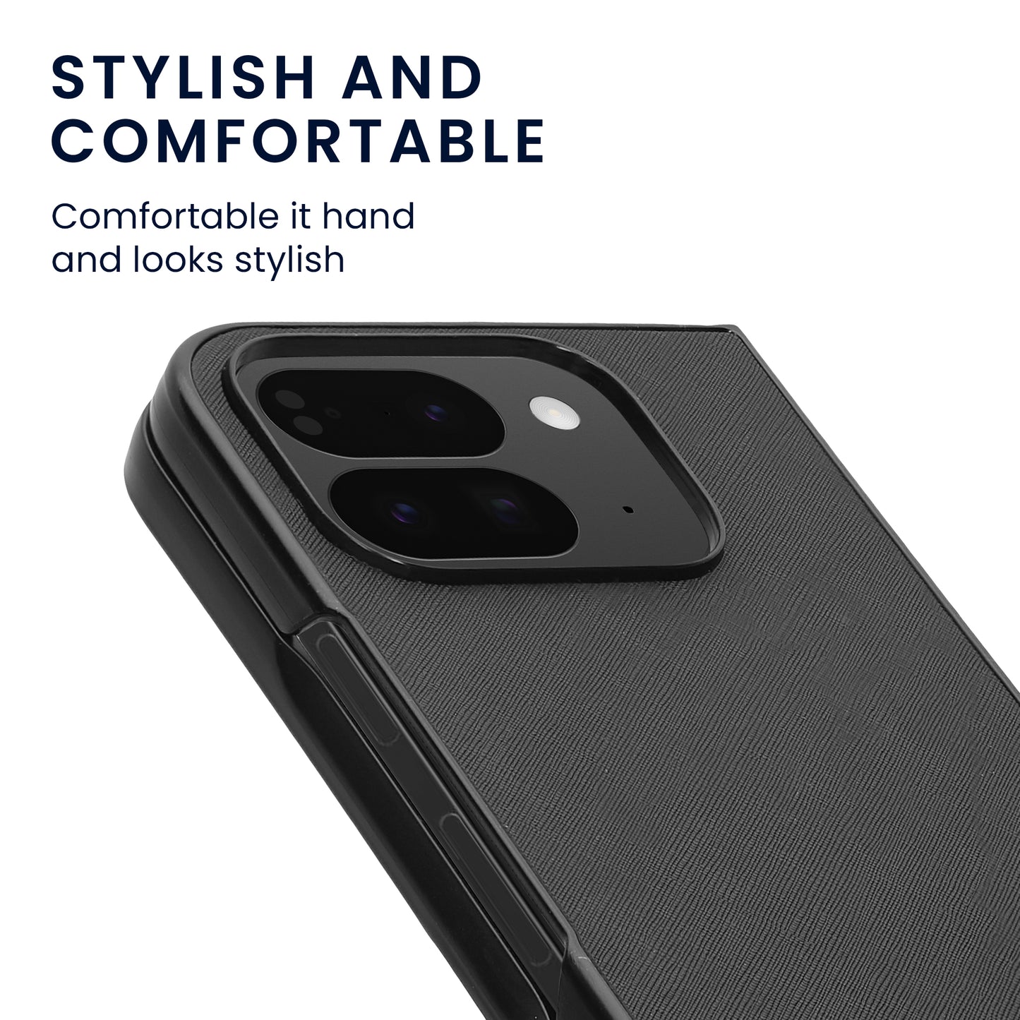kwmobile Flip Hard Case Compatible with Google Pixel 10 Pro Fold - Case for Foldable Phone