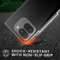 kwmobile Case Compatible with Google Pixel 10 Pro Fold Case Foldable Phone Case with Frame Robust Cover