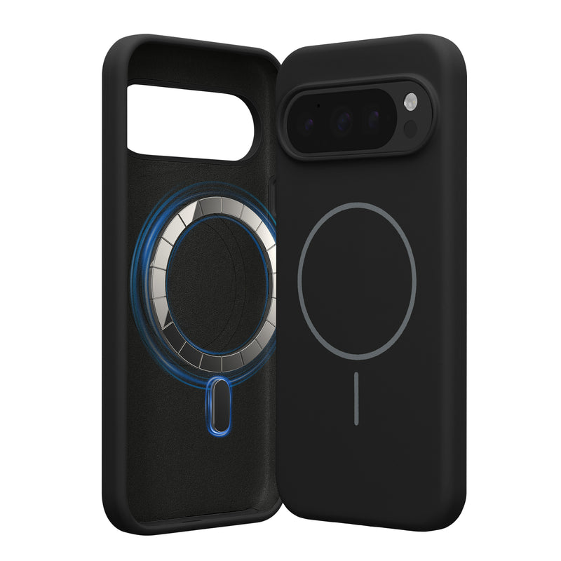 kwmobile Silicone Case for Google Pixel 10 / Pixel 10 Pro - MagSafe Compatible