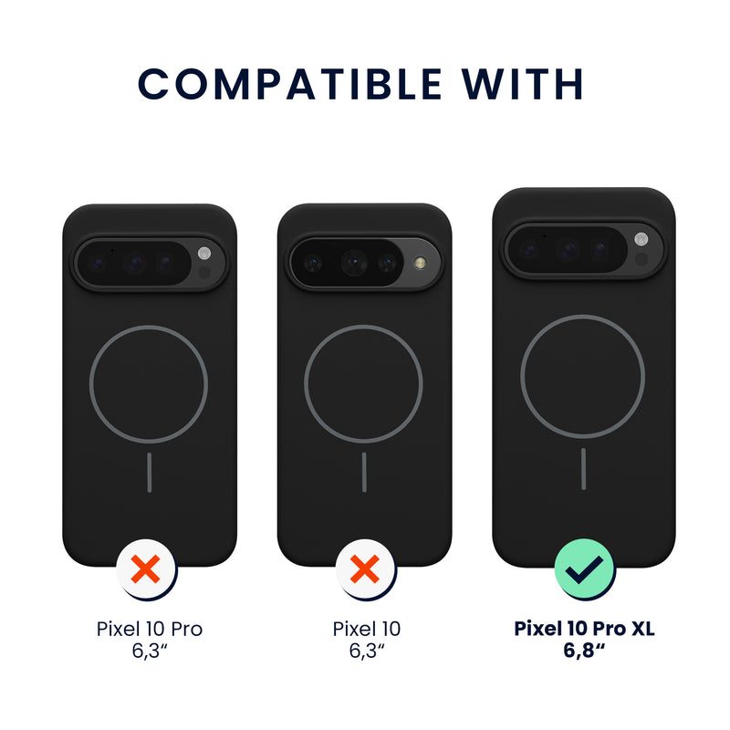 kwmobile Silicone Case for Google Pixel 10 Pro XL Phone Case - Case Compatible with MagSafe