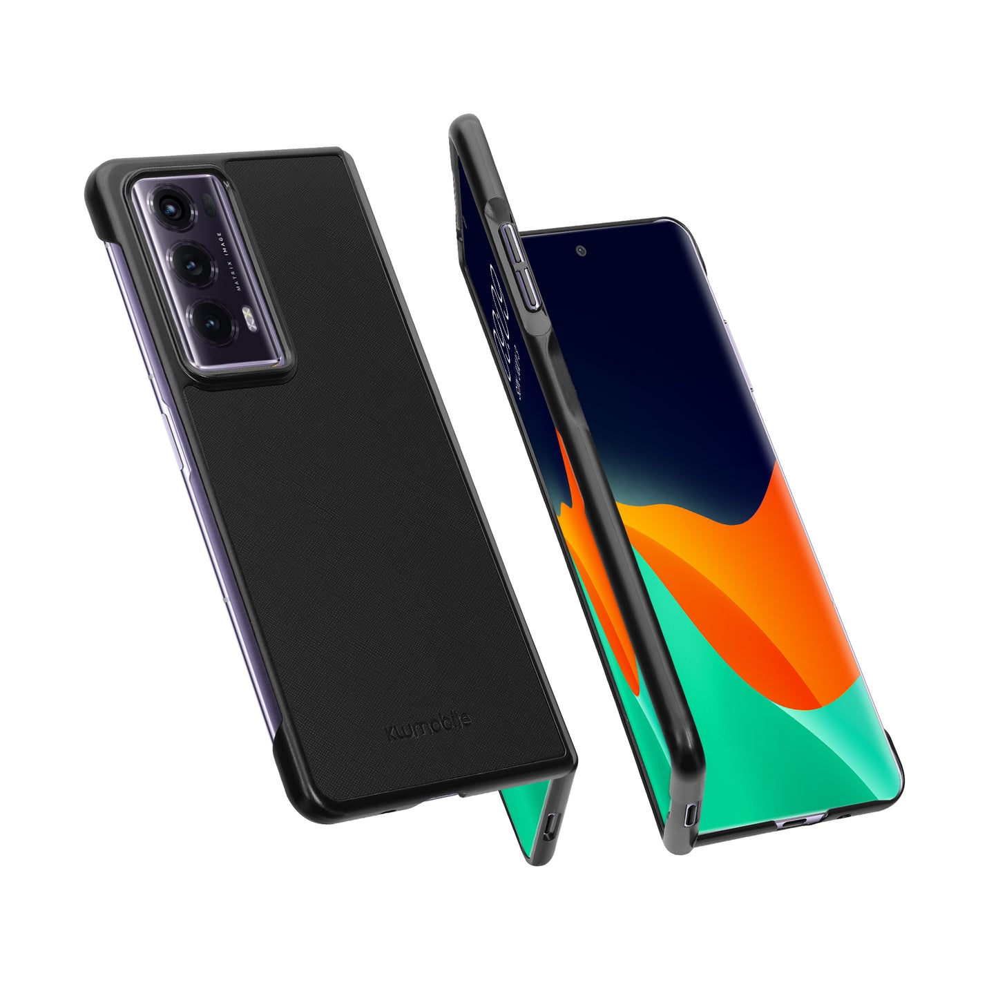 kwmobile Flip Hard Case compatible with HONOR Magic V2 - Cover for Foldable Phone - Phone Case