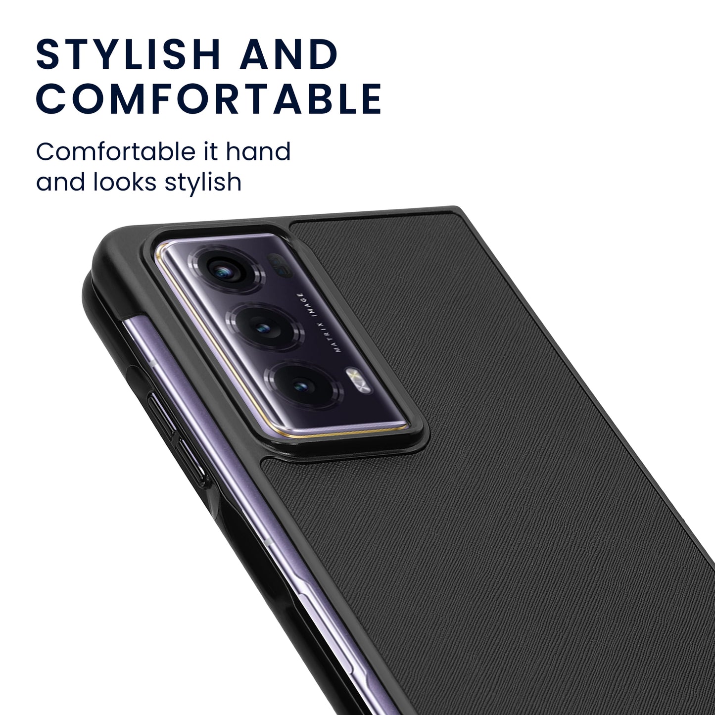kwmobile Flip Hard Case compatible with HONOR Magic V2 - Cover for Foldable Phone - Phone Case