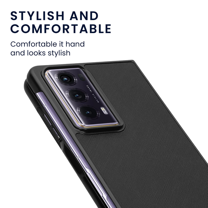 kwmobile Flip Hard Case compatible with HONOR Magic V2 - Cover for Foldable Phone - Phone Case