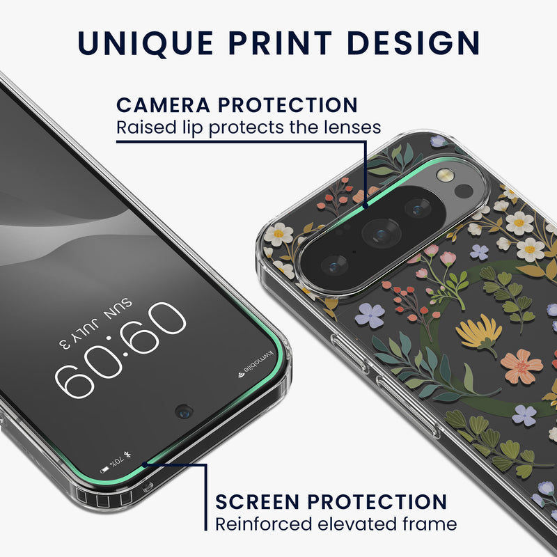 kwmobile Crystal Clear Hard Case Compatible with Google Pixel 10 Pro XL Cover