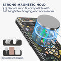 kwmobile Crystal Clear Hard Case Compatible with Google Pixel 9a Case - Compatible with MagSafe - TPU Case