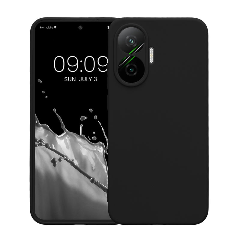 kwmobile Phone Case for Xiaomi Poco F7 Case - Soft Mobile Phone Silicone Case - Protective Cover