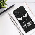 kwmobile Case Compatible with Xiaomi 11T / 11T Pro - Silicone Phone Cover - Don't touch my Phone