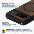 kwmobile Case for Google Pixel 8 Phone Cover - TPU - Compatible with MagSafe - Case