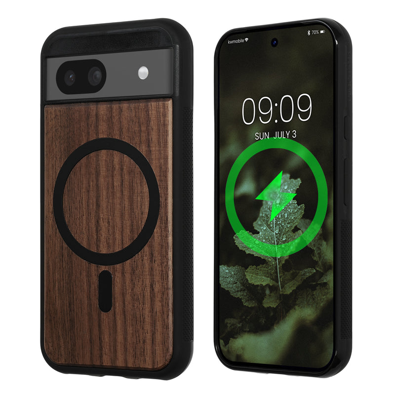 kwmobile Case for Google Pixel 8a Phone Case - TPU Cover - Compatible with MagSafe - Case