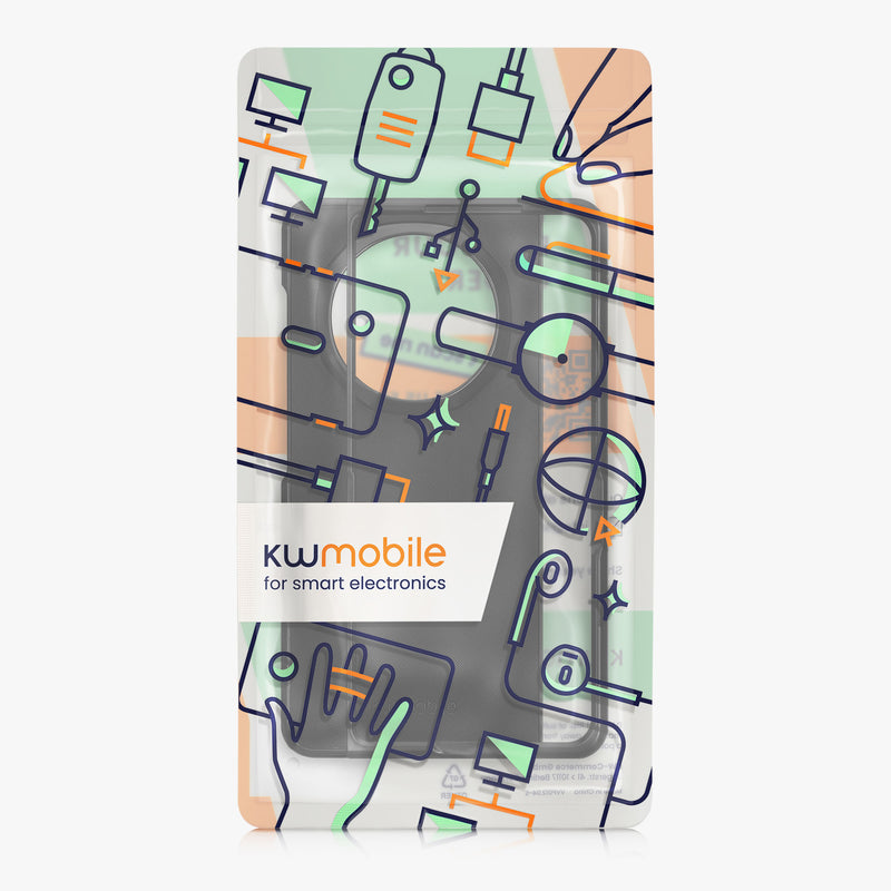 kwmobile Flip Hard Case Compatible with HONOR Magic V5 - Case for Foldable Phone - Phone Cover