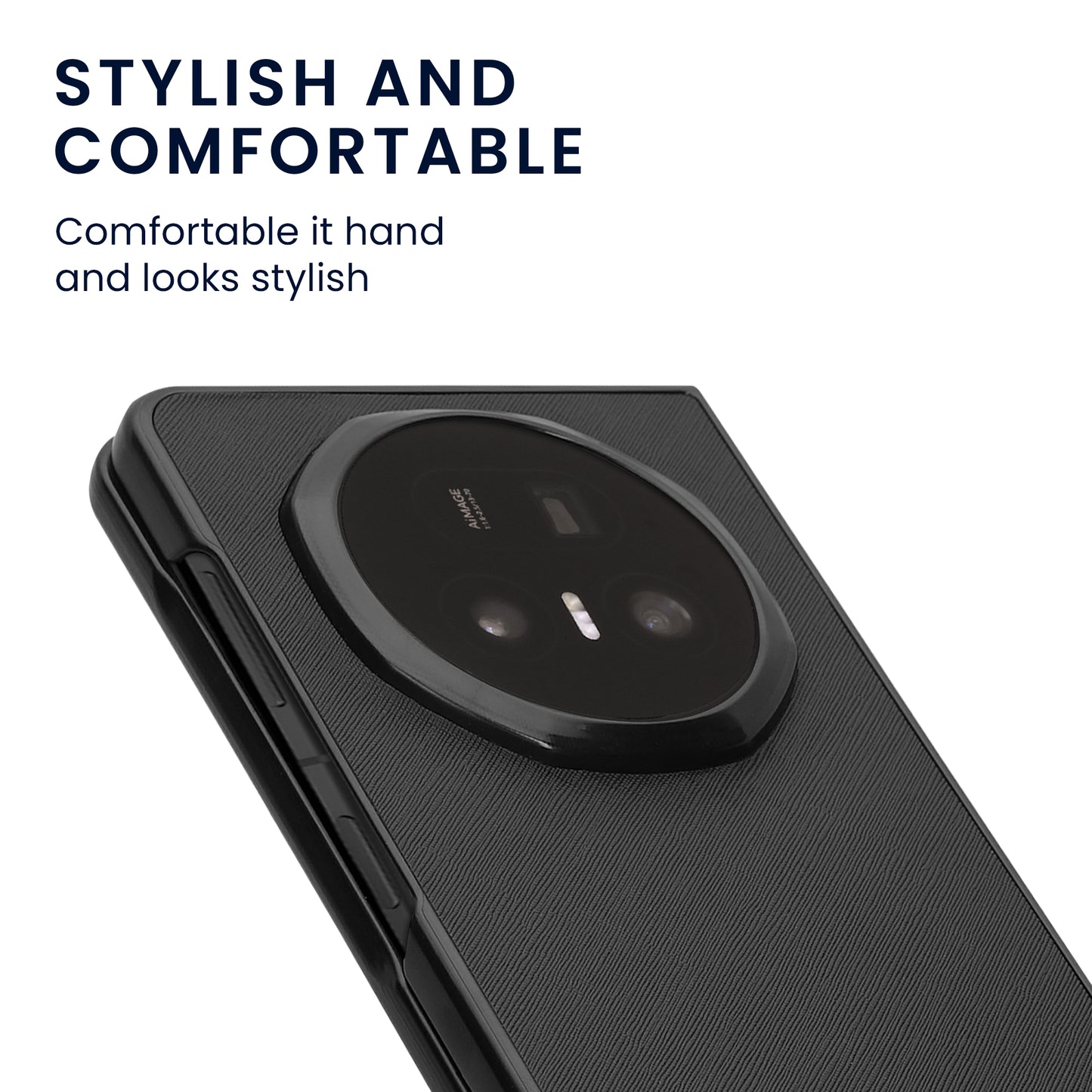 kwmobile Flip Hard Case Compatible with HONOR Magic V5 - Case for Foldable Phone - Phone Cover