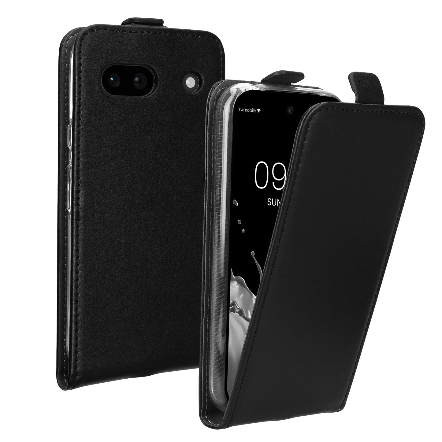 kwmobile Case Compatible with Google Pixel 8a - Phone Case - Flip Case Cover