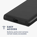 kwmobile Case Compatible with Google Pixel 8a - Phone Case - Flip Case Cover