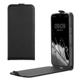 kwmobile Schutzhülle kompatibel mit Google Pixel 10 / Pixel 10 Pro - Hülle Handy - Flip Case Handyhülle Schwarz Schwarz  